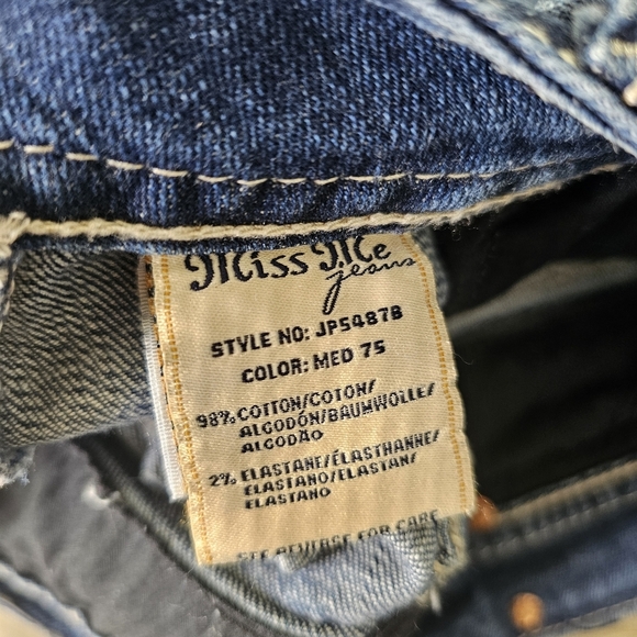 Miss Me boot cut indie 30 western jeans - Picture 3 of 13